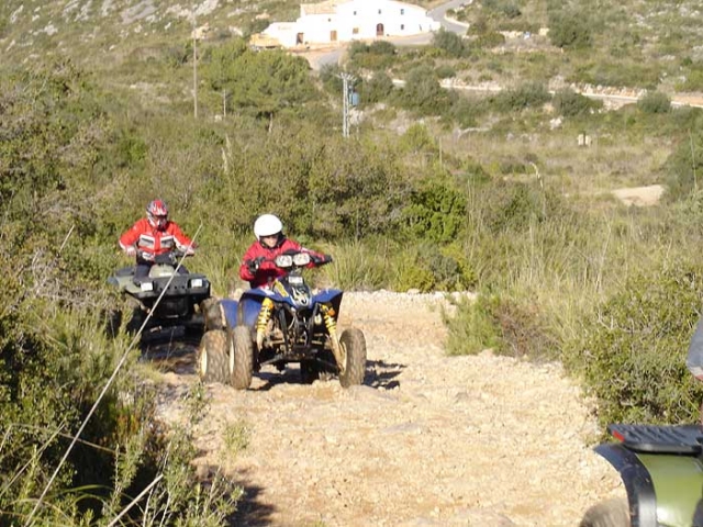  Quad nel Garraf 